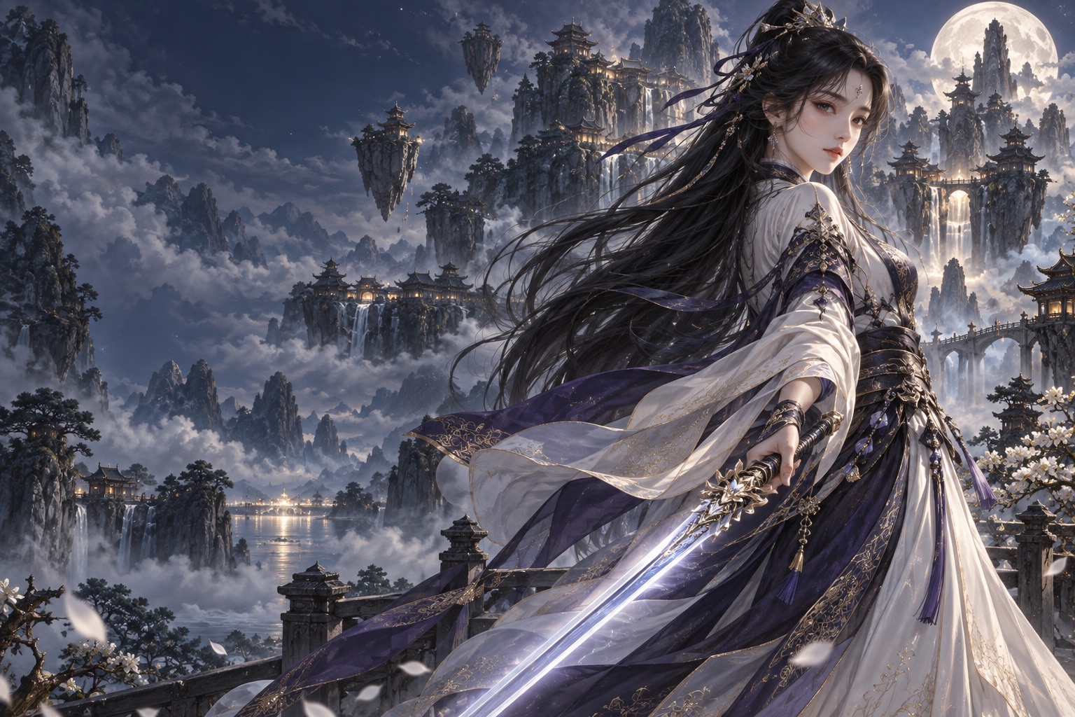 玄幻山海修行题材画面